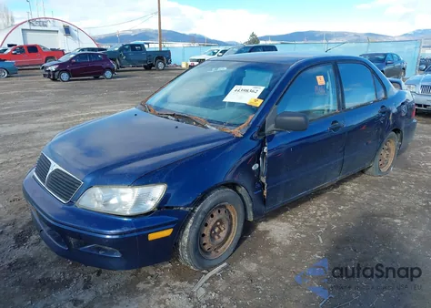 2002 Mitsubishi Lancer Es z USA, uszkodzony, nr VIN JA3AJ26E12U007419